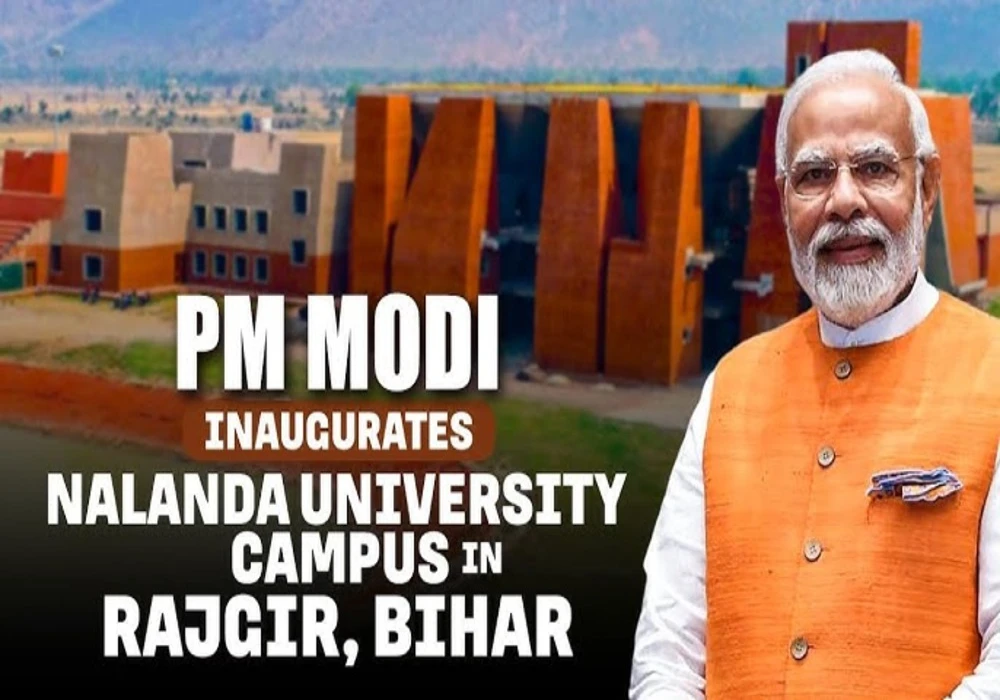 PM Narendra Modi to inaugurate Nalanda University in Bihar today